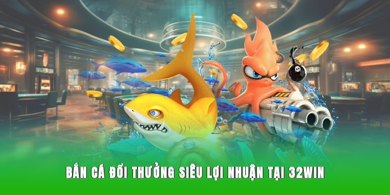 Bắn cá đổi thưởng siêu lợi nhuận tại 32WIN