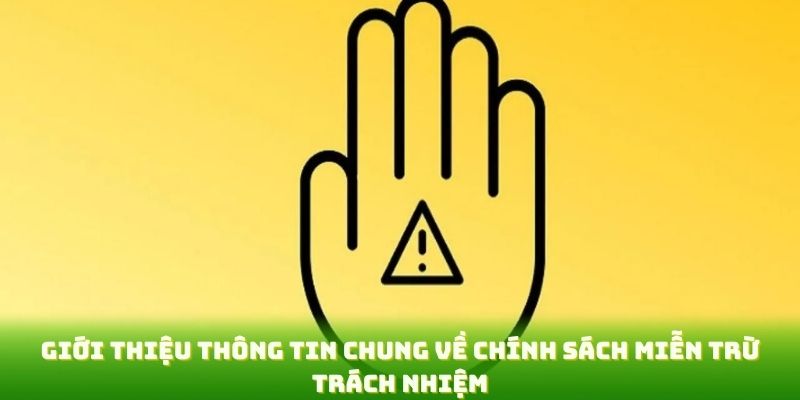 Giới thiệu thông tin chung về chính sách miễn trừ trách nhiệm