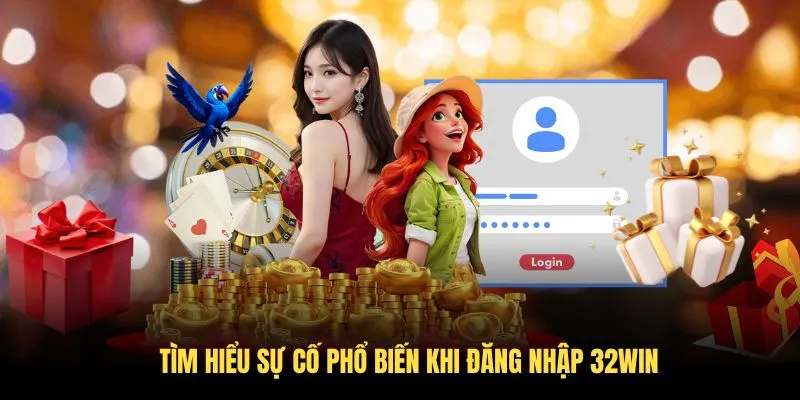 Tìm hiểu sự cố phổ biến khi đăng nhập 32WIN